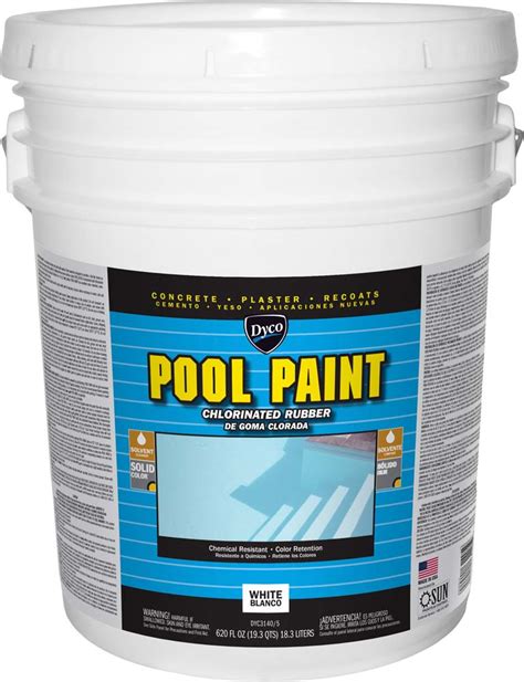 Dyco Pool Paint Chlorinated Rubber Dyco Paints Inc
