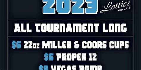March Madness Specials 2023 Lotties Classic Chicago Bar In Chicago Il