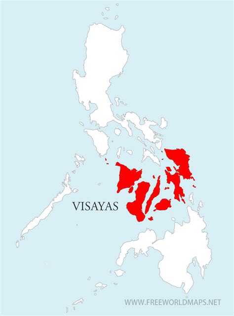 Visayas Maps Philippines