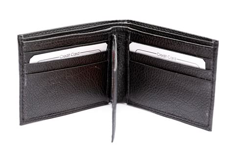 We did not find results for: Men's Faux Leather 6 Credit Card Slot 2 ID in Black 3.25 x 4.5 inches #SW-2924 Leather Wallet