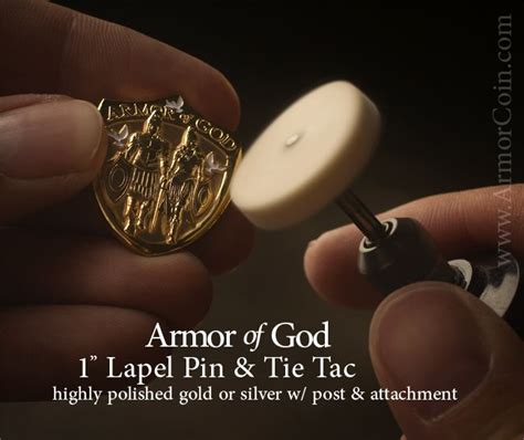 995 Armor Of God Shield Pin And Tie Tac Armor Of God Armor Ts