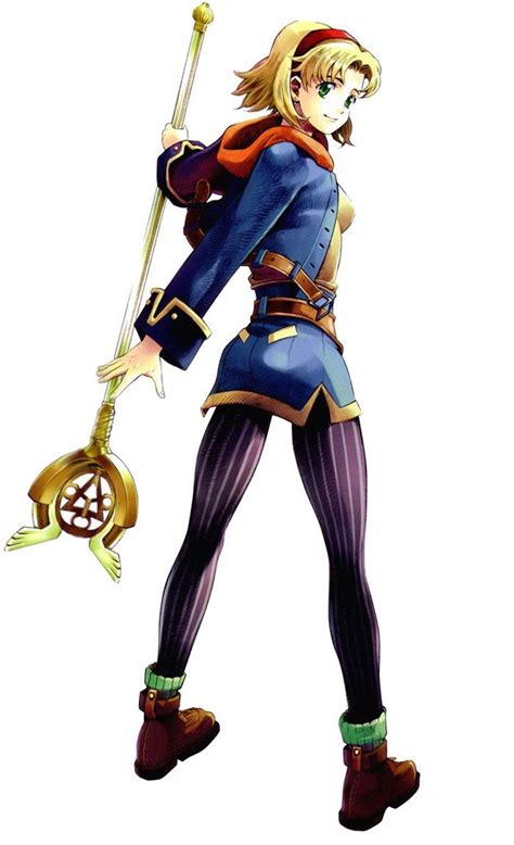 Wild Arms Alter Code F Artwork Cecilia Lynne Adlehyde Game Character