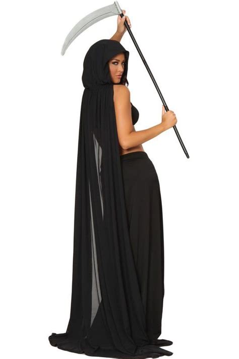 pin on adult female grim reaper costume