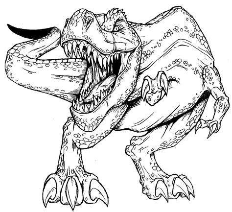 T Rex Skelett Ausmalbild Wie Zeichnet Man Einentyrannosaurus Rex