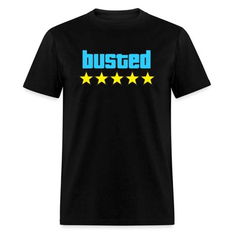 Busted Gta T Shirt Prestige Clips