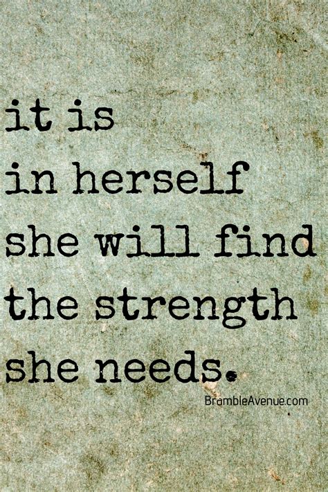 Finding Strength From Within Quote Bramble Avenue Amazing Quotes