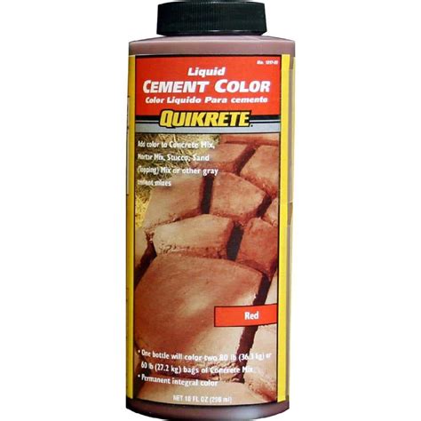 Quikrete 10 Oz Liquid Cement Red 131703 The Home Depot