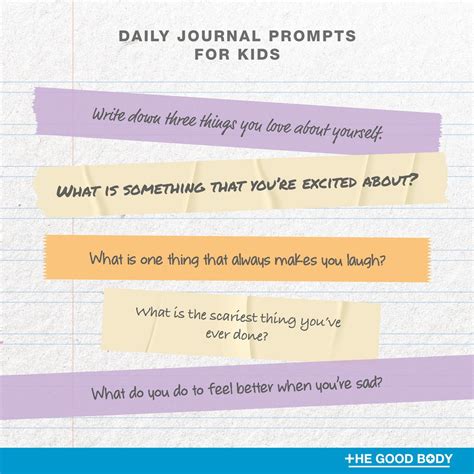 25 Journal Prompts For Kids For Big And Small Feelings