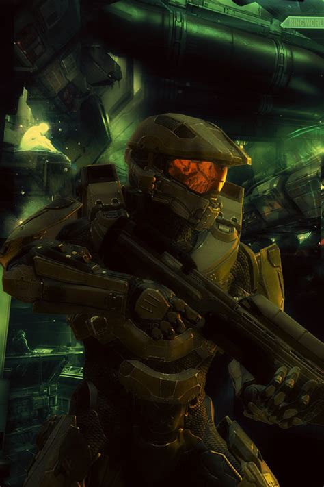 Halo 4 Master Chief Iphone Wallpaper 1 By Smyf On Deviantart
