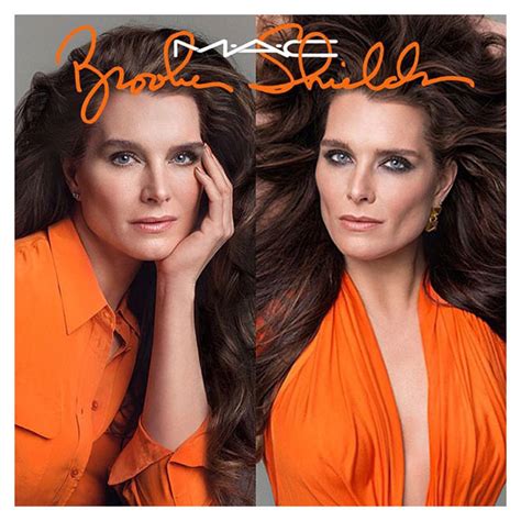 80s Beauty Icon Brooke Shields Teams Up With Mac Cosmetics