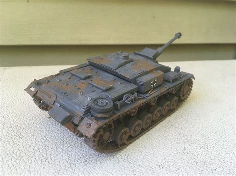 Sturmgeschutz Iii Ausfg Early Tank Plastic Model Military Vehicle