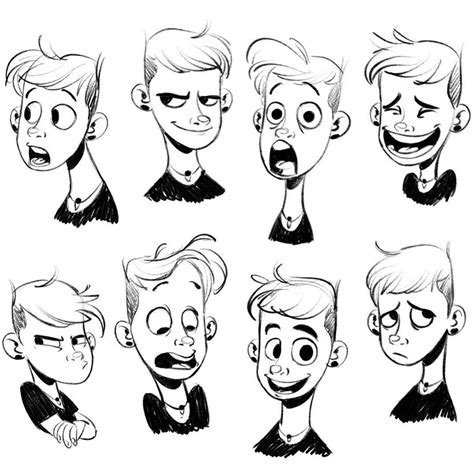 Learn To Draw Faces Drawing On Demand Cartoon Sketches Character