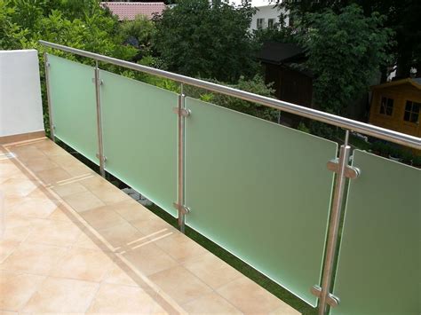 Easy Installation Glass Design Balcony Railing Balustrade 6mm 1276mm
