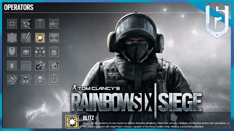 Rainbow Six Siege Blitz Operator Video 1 Youtube