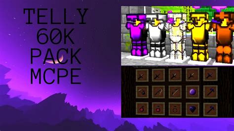 Telly 60k Texture Pack128x Mcpe Youtube
