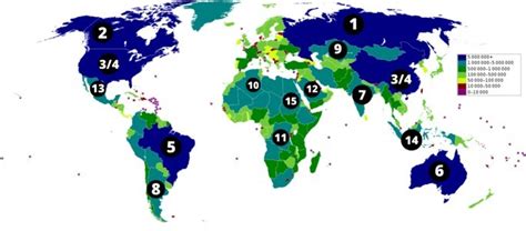 Top 9 Quais São Os 5 Maiores Países Do Mundo Em Extensão Territorial 2022