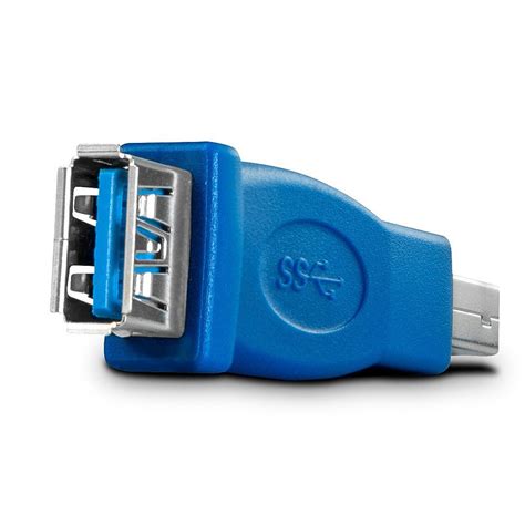 Usb 30 Adapter Usb A Female To B Male From Lindy Uk