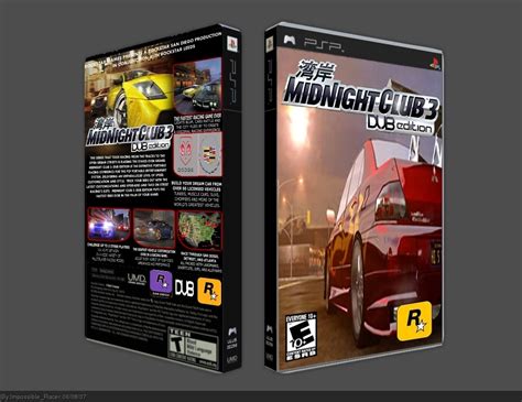 Midnight Club 3 Dub Edition Psp Box Art Cover By Impossible Racer