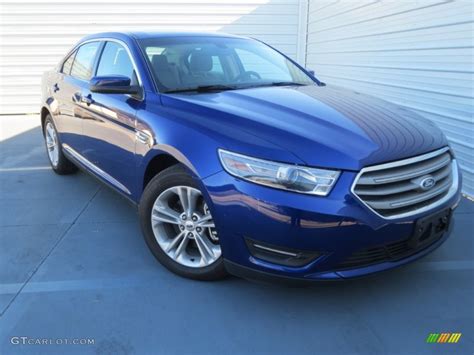 2013 Deep Impact Blue Metallic Ford Taurus Sel 76682099 Photo 32