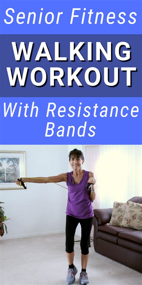 How To Use Resistance Bands While Walking Fitness With Cindy 20 Min