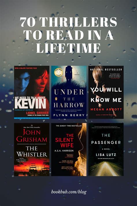 75 Thrillers To Read In A Lifetime Good Thriller Books Thriller