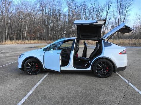 Tesla model x p100d black keyfob remote control keyless entry key used. Tesla Model X P100D is the stuff of dreams - Chicago Tribune