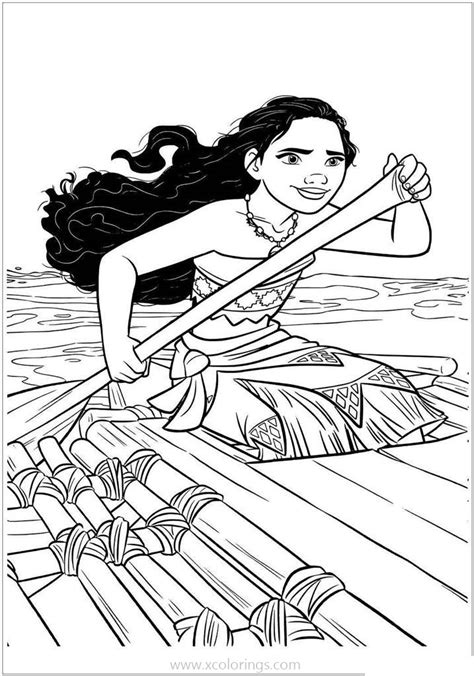 Moana Princess Coloring Pages Coloring Pages