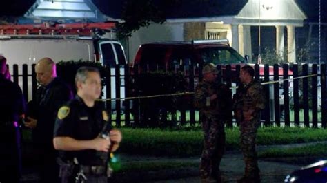 Houston Officer Shot Suspect Killed During Chaotic Crime Spree