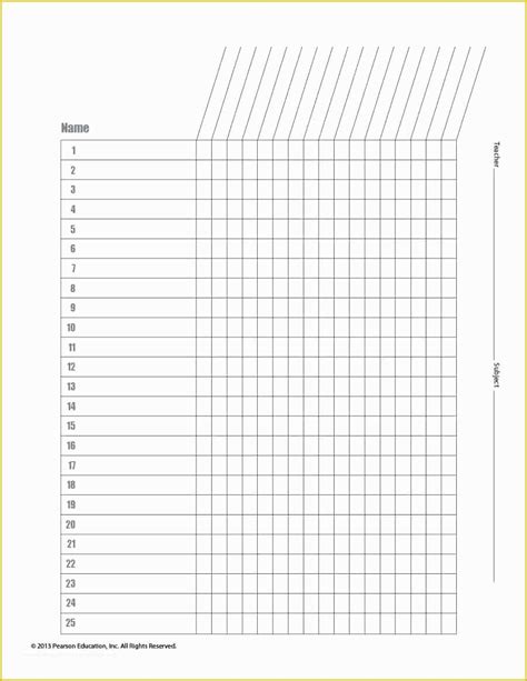 44 Free Roster Templates Printable Heritagechristiancollege