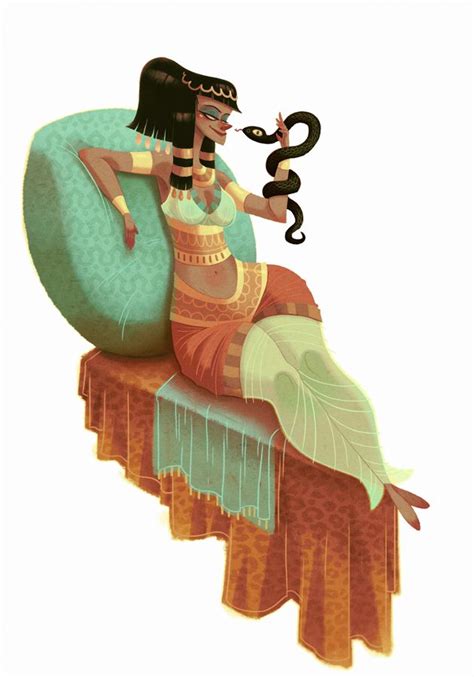 Illustrated Ladies — Tmackart Historical Figure 16 Cleopatra