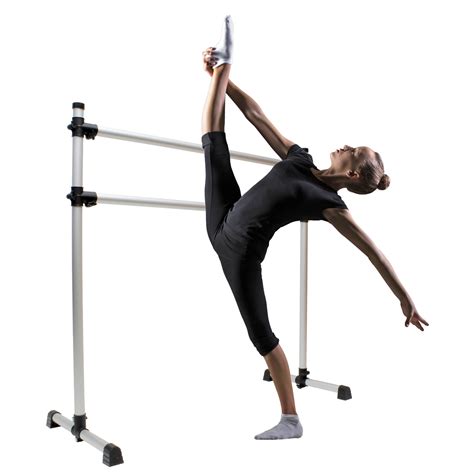 Get Out™ Portable Ballet Barre Free Standing Double Ballet Bar Dance Equipment