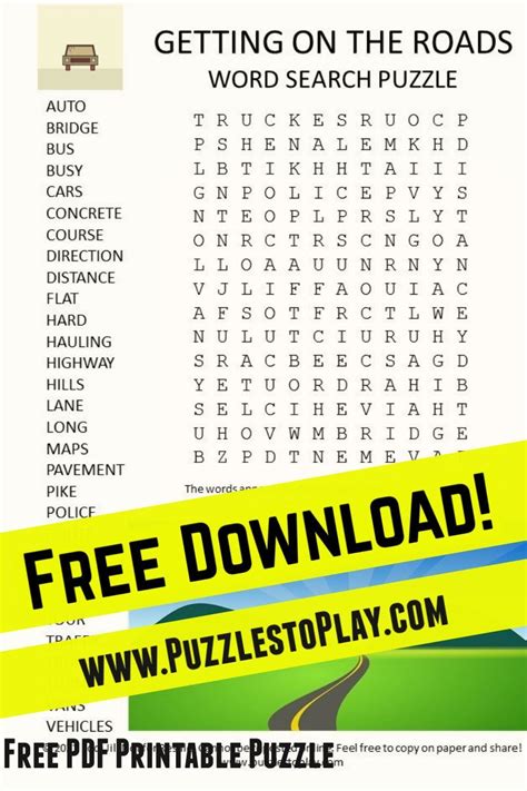 Printable Traffic Signs Pdf Printable Word Searches Rezfoods Resep