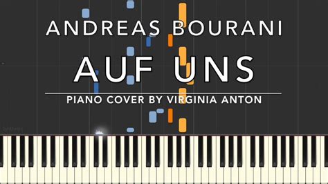 Auf Uns Andreas Bourani Piano Tutorial Instrumental Cover Youtube