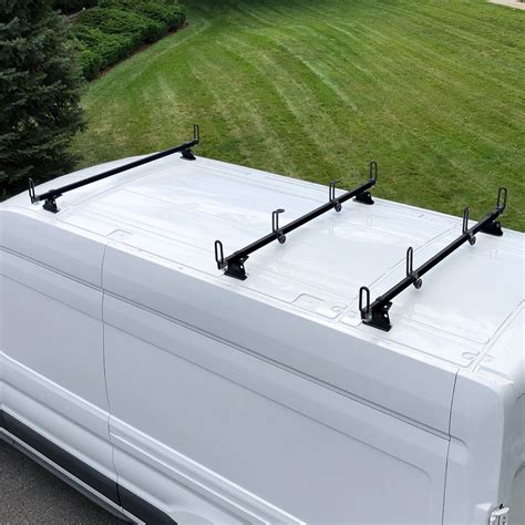 Vantech Heavy Duty 3 Bar Ladder Roof Rack Fits Ford Transit Cargo Van