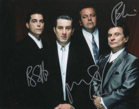 Robert Deniro Ray Liotta Paul Sorvino Signed Autograph 11x14 Photo