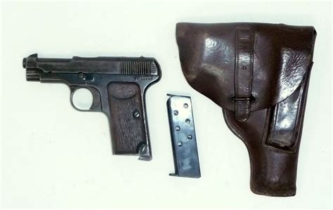 Beretta M1915 Also Chambered For The 9x19mm Glisenti Cartridge German
