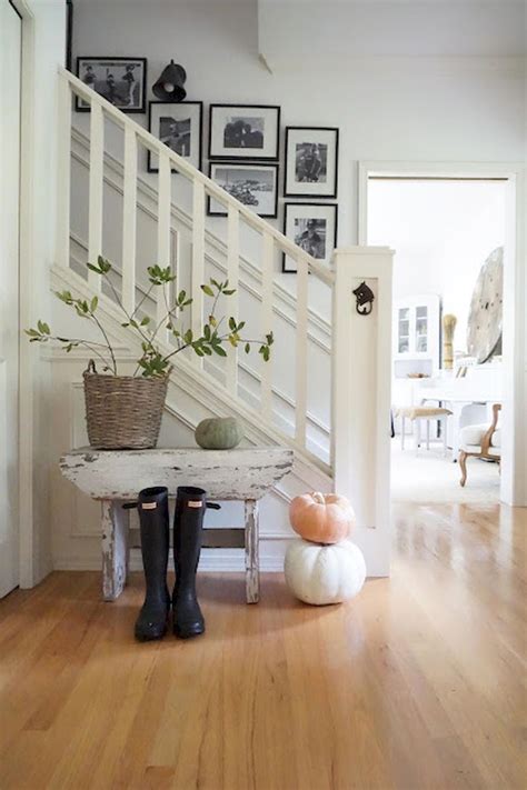 80 Modern Farmhouse Staircase Decor Ideas 51 Staircase Decor