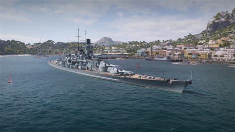 Gneisenau - WoWS: Legends - Stats + Builds - Tier VI Battleship
