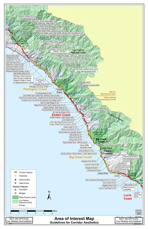 Jan 30, 2021 · workers from the california department of transportation had been assessing the section of the road near rat creek, about 20 miles by highway from big sur, on thursday when they discovered the. Central Big Sur Interactive Slide Map - BigSurKate