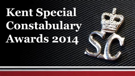 Kent Special Constabulary Awards 2014 Youtube