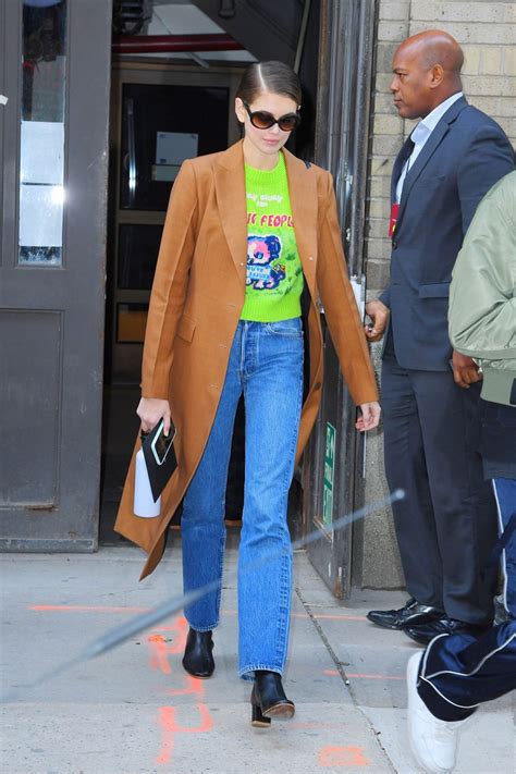 Kaia Gerber Exiting The Michael Kors Show In New York 02122020