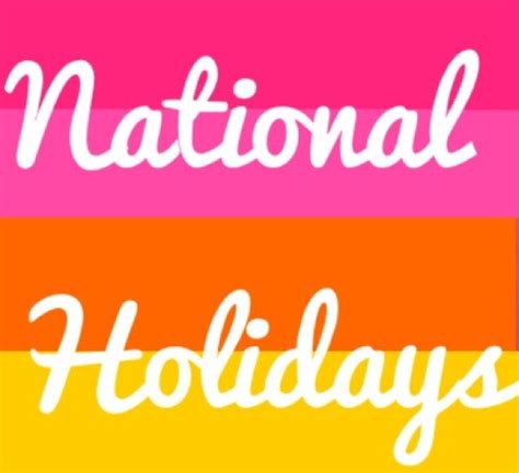 National Holidays Funnyholiday Twitter