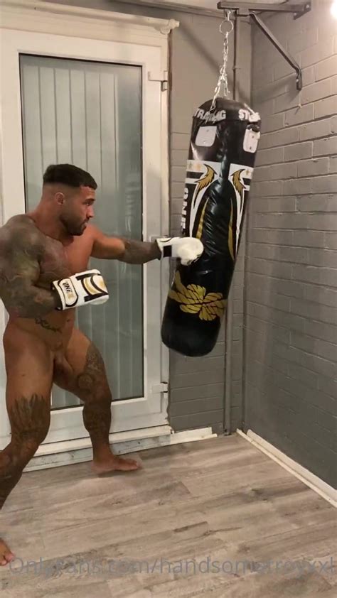 Black Naked Boxing Training ThisVid