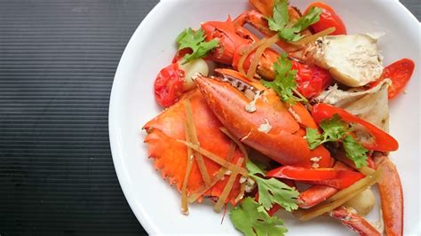 Steamed Crabs With Ginger And Garlic Shiokman Recipes