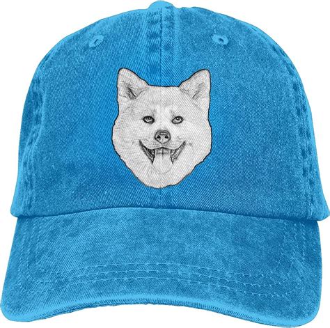 Wh Cla Cap Shiba Inu Dog Custom Cowboy Hat Summer Trucker Cap