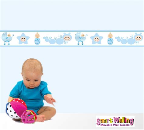 43 Baby Nursery Wallpaper Border