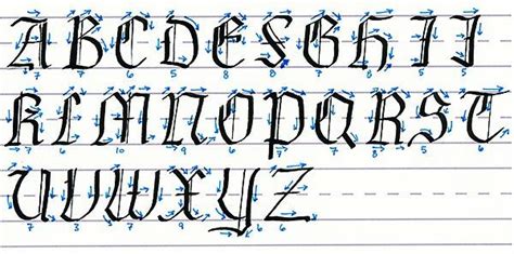Mastering Calligraphy How To Write In Gothic Script Tuts Design