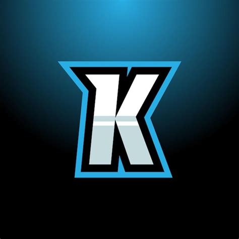 Premium Vector Initial K Gaming Esport Logo Design Template
