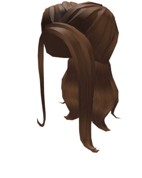 Free Roblox Hair Brown Png Image With Transparent Background Png Free