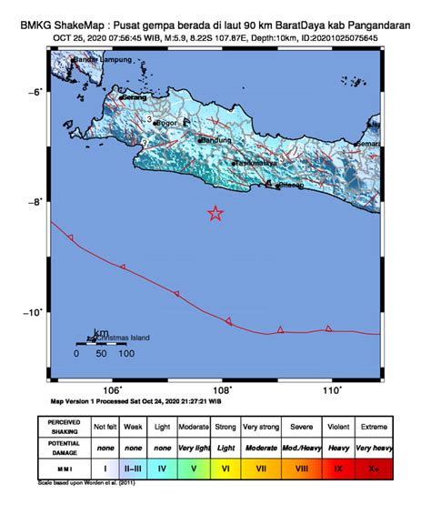 Gempa hari ini terjadi dimana. Gempa Pangandaran Dirasakan di Yogyakarta, Bikin Panik Orang Sukabumi - Minews ID